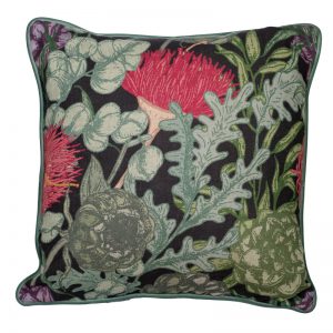 Pink Flower and Ferns