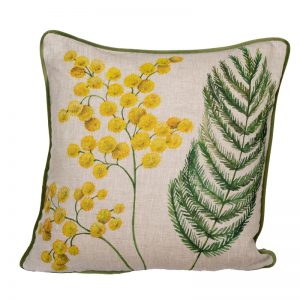 Yellow Flower and Fern