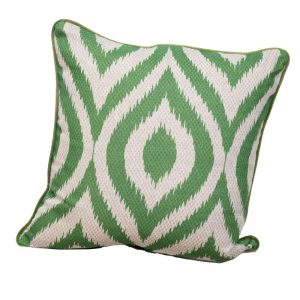 Emerald textured Ikat